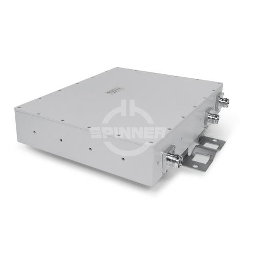 Multiband-Triplexer 700/800/900 MHz 4.3-10 Buchse DC alle Produktbild Front View L