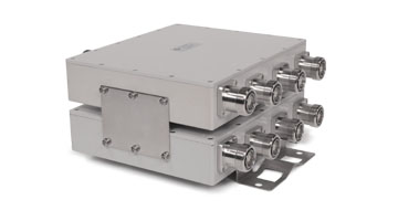2-fach Multiband-Quadruplexer 700-900/1800/2100/2600 MHz 7-16 Buchse DC alle