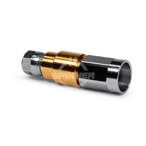 NEX10® male screw to 3.5 mm male DC-20 GHz precision adapter product photo Front View L