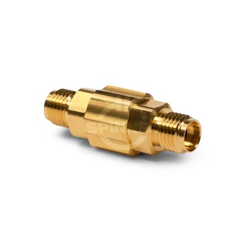 2.92 mm female to 2.92 mm female precision adapter product photo Front View L
