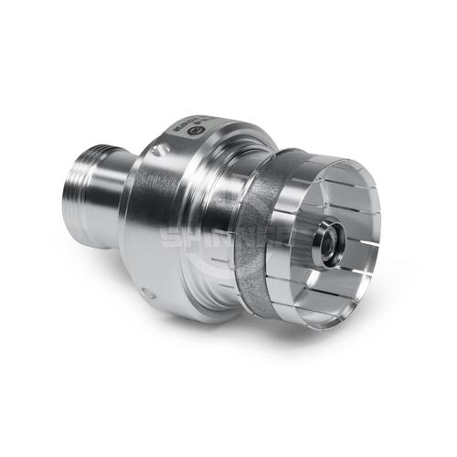 1 5/8" USL-D to 7-16 female precision adapter product photo Front View L