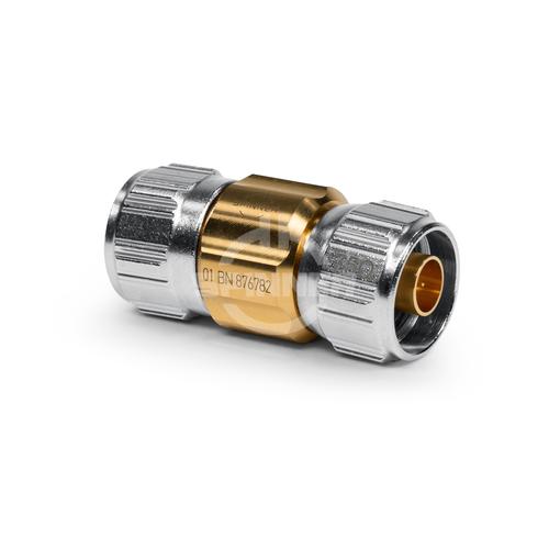 N male to N male (50 Ω/75 Ω) DC-18 GHz precision adapter product photo Front View L
