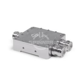 Coaxial 2-way splitter 300 W 694-3800 MHz 4.3-10 female product photo