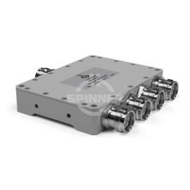 Coaxial 4-way splitter 300 W 694-3800 MHz 4.3-10 female product photo