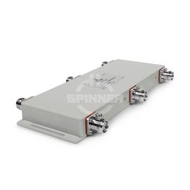 3 : 3 Hybrid combiner 694-2700 MHz 4.3-10 female DC port 1 to 6, 2 to 5, 3 to 4 product photo