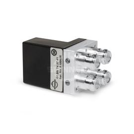 Coaxial 2-way switch (DPDT) 300 W DC-2 GHz 24 VDC N female in line product photo