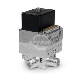 Coaxial 2-way switch (DPDT) 790 W DC-5 GHz 24 VDC N female product photo