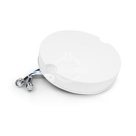 MIMO 2-port VH-Pol omni in-building antenna 698-4000 MHz 4.5 dBi 360° 4.3-10 female 30 cm cable product photo