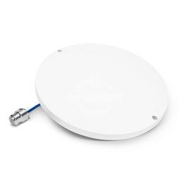 SISO 1-port thin H-Pol omni chip in-building antenna 617-6000 MHz 6 dBi 360° N female product photo