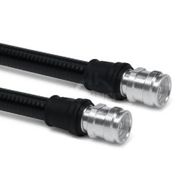 Coaxial jumper cable assembly SF 1/2"-50-PE 4.3-10 female 4.3-10 female 0.5 m product photo