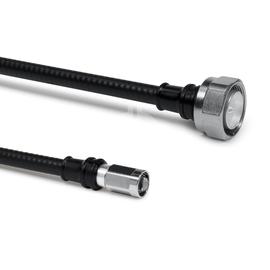 Coaxial jumper cable assembly SF 1/4"-50-FR 4.3-10 male screw NEX10® male screw 6 m product photo
