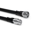 Coaxial jumper cable assembly SF 3/8"-50-FR N male N female 1 m product photo