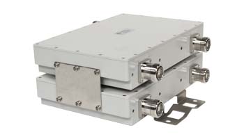 Double multiband diplexer 800/900 MHz 7-16 female DC all