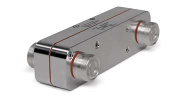 Coaxial directional coupler 6 dB H-Style 694-2700 MHz 7-16 female