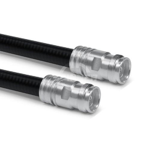 Cable coaxial confeccionado SF 1/2"-50-CPR 4.3-10 enchufo 4.3-10 enchufo 1 m Imagen del producto Front View L