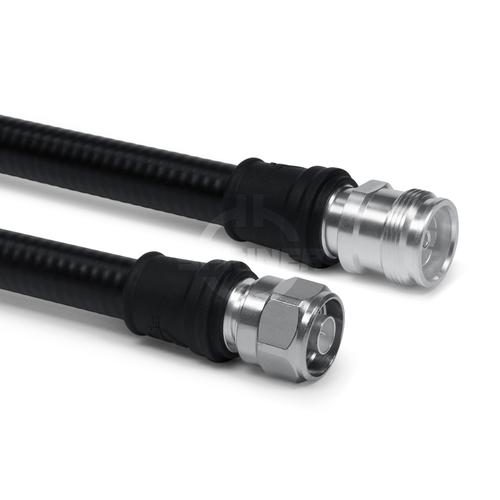 Cable coaxial confeccionado SF 1/2"-50-CPR 4.3-10 enchufo N clavija 3 m Imagen del producto Front View L