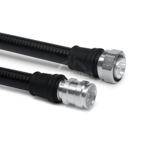 Cable coaxial confeccionado SF 1/2"-50-CPR 4.3-10 clavija para atornillar 4.3-10 enchufo 2 m Imagen del producto Front View L