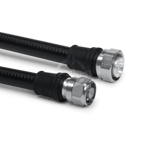 Cable coaxial confeccionado SF 1/2"-50-PE 4.3-10 clavija para atornillar N clavija 3.5 m Imagen del producto Front View L