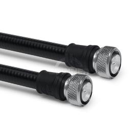 Cable coaxial confeccionado SF 1/2"-50-PE 4.3-10 clavija para atornillar de la mano 4.3-10 clavija para atornillar de la mano 2.5 m Imagen del producto