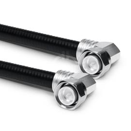 Cable coaxial confeccionado SF 1/2"-50-CPR 4.3-10 clavija ángulo para atornillar 4.3-10 clavija ángulo para atornillar 1 m Imagen del producto
