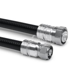 Cable coaxial confeccionado SF 1/2"-50-PE 4.3-10 clavija para atornillar N clavija 0.5 m Imagen del producto