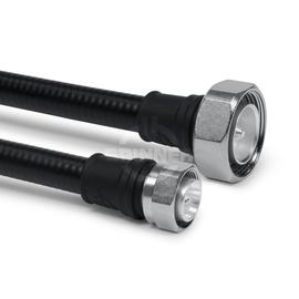 Cable coaxial confeccionado SF 1/2"-50-CPR 7-16 clavija 4.3-10 clavija para atornillar 10 m Imagen del producto