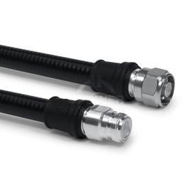 Cable coaxial confeccionado SF 1/2"-50-CPR N clavija N enchufo 0.5 m Imagen del producto