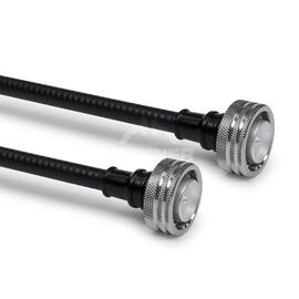 Cable coaxial confeccionado SF 1/4"-50-PE 4.3-10 clavija push-pull 4.3-10 clavija push-pull 1.5 m Imagen del producto