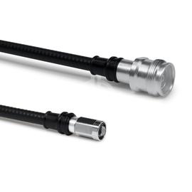 Cable coaxial confeccionado SF 1/4"-50-PE 4.3-10 enchufo NEX10® clavija para atornillar 1 m Imagen del producto