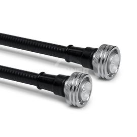 Cable coaxial confeccionado SF 3/8"-50-PE 4.3-10 clavija push-pull 4.3-10 clavija push-pull 1 m Imagen del producto