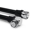 Cable coaxial confeccionado LF 1/2"-50-PE 4.3-10 clavija para atornillar 4.3-10 clavija ángulo para atornillar 6 m Imagen del producto