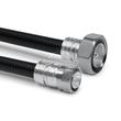 Cable coaxial confeccionado SF 1/2"-50-PE 7-16 clavija 4.3-10 clavija para atornillar 1 m Imagen del producto
