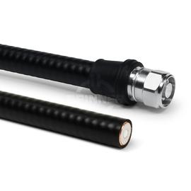 Câble coaxial préfabriqué LF 1/2"-50-FR N fiche mâle terminaison de câble (pigtail) 28 m Image du produit  