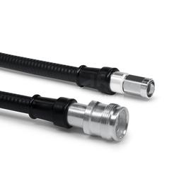 Câble coaxial préfabriqué SF 3/8"-50-PE 4.3-10 jack NEX10® fiche mâle à vis 0.5 m Image du produit  