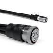Câble coaxial préfabriqué SF 1/4"-50-PE MQ4 fiche mâle à vis NEX10® fiche mâle à vis 1 m Image du produit  